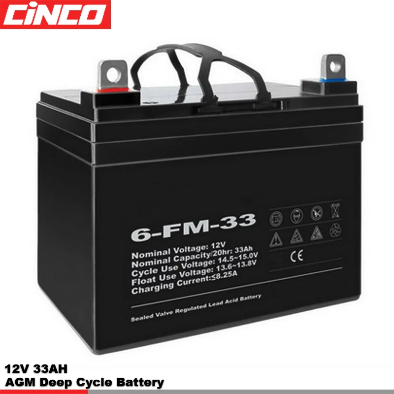 12V 12AH AGM portable low price portable solar panel external battery for solar power system energy storage battery