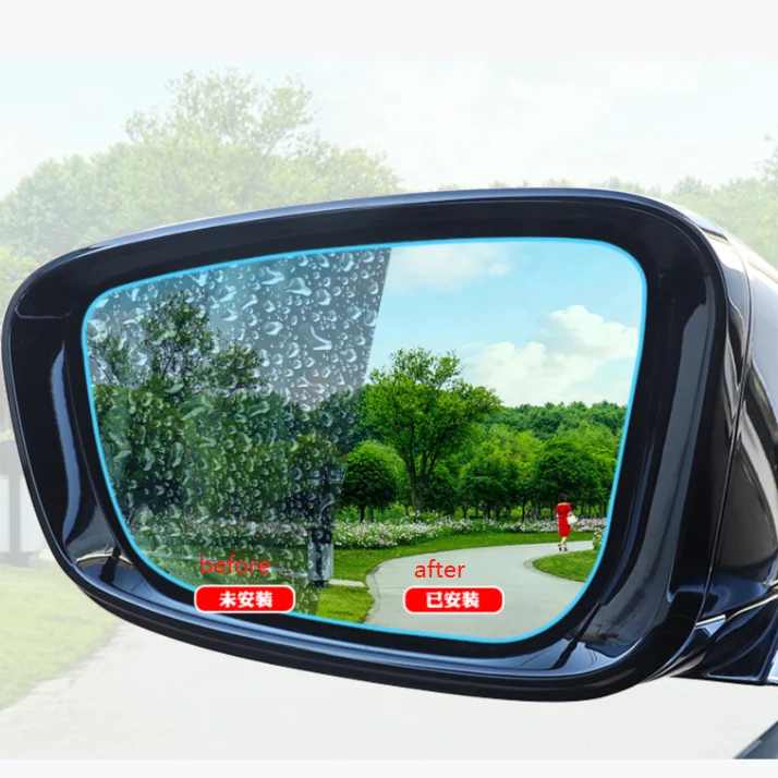 LJC car rainproof film anti fog Anti Rain Fog Film Waterproof And Car Screen Protector Sticker