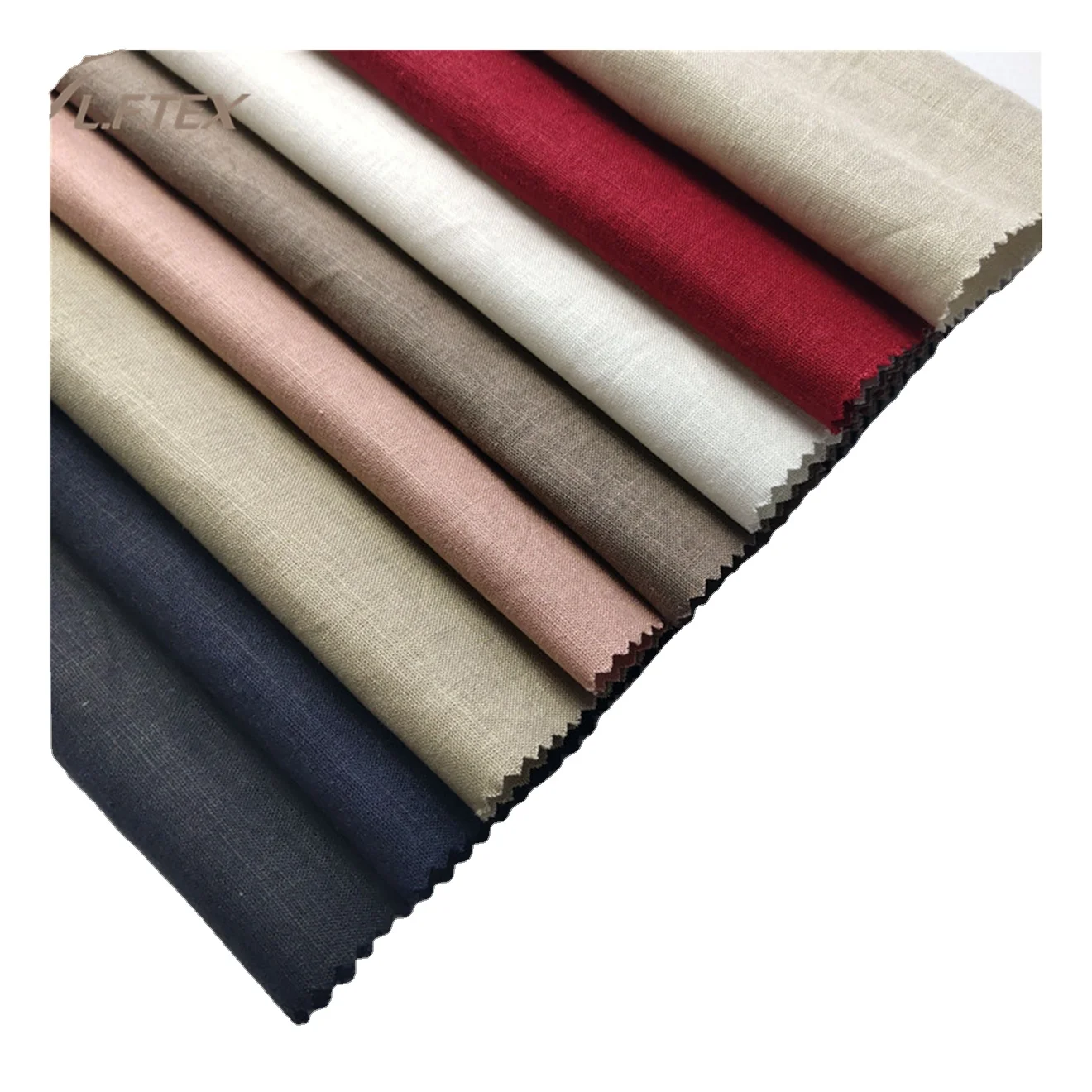 Вискозная поролоновые ровные Ткань Льняная вискозная ткань