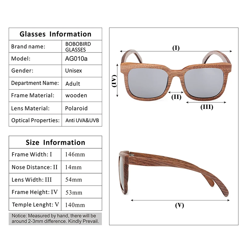 BOBO BIRD Hot Sale Sports Glasses Mens Sunglasses bamboo Sunglasses Wooden Box Polarized Sunglasses on with Luxury Gift