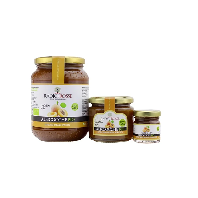 Extra Jam Organic Natural Mixed Fruit Fresh Apricot Price Apricot Jam Canned Fruit