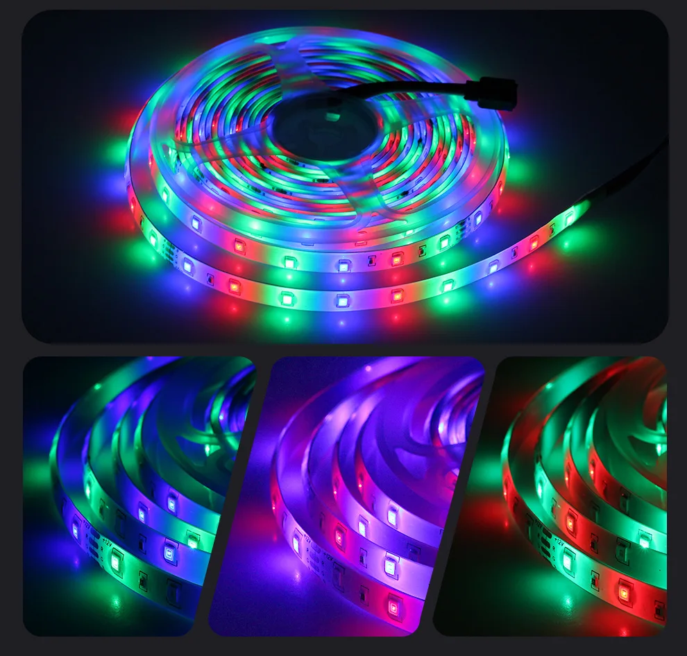 Waterproof 12V 2835 SMD Remote Control 5M 10M 15M 20M Light Strip Kit House Decoration LED Strip Light