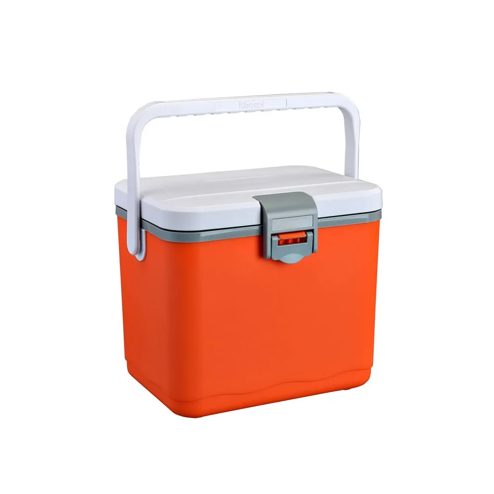 
4.5L Portable Picnic Beer Can Ice Cooling Box Plastic Mini non-Medical Cooler Box with Shoulder Strap 