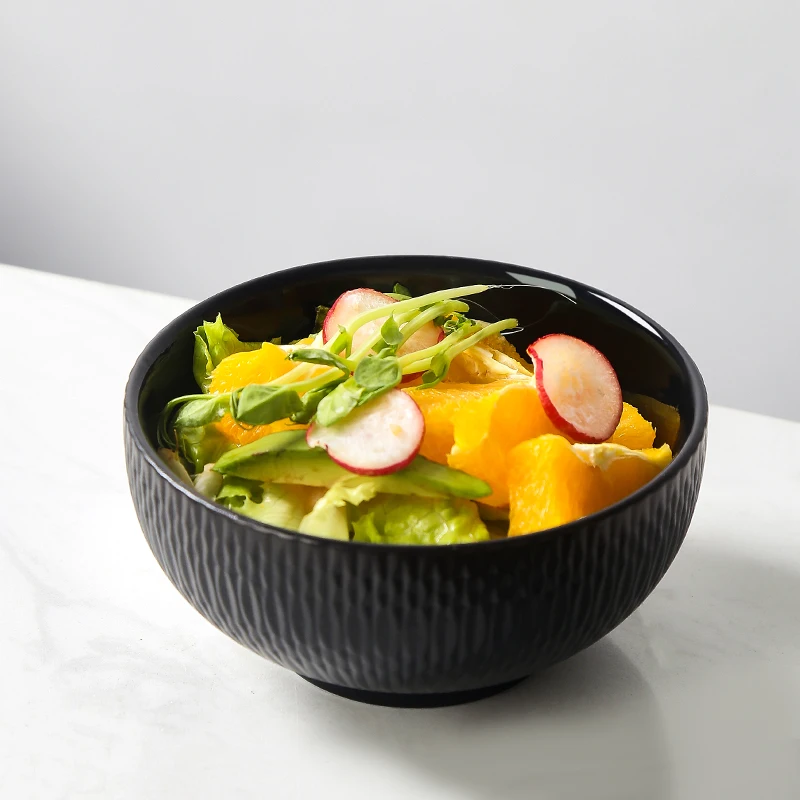 PITO HoReCa dishwasher safe noodle bowl round full sizes ramen bowls chinese porcelain