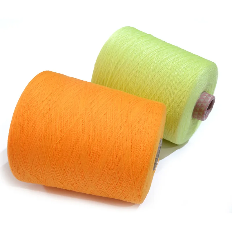 Factory in stock  95% Cotton 5% Cashmere Blended  Dyed Yarn  Wholesale