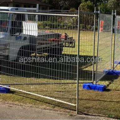 Hot dip galvanized easy to install and easy to use for rental safety temporary construction fence for sale