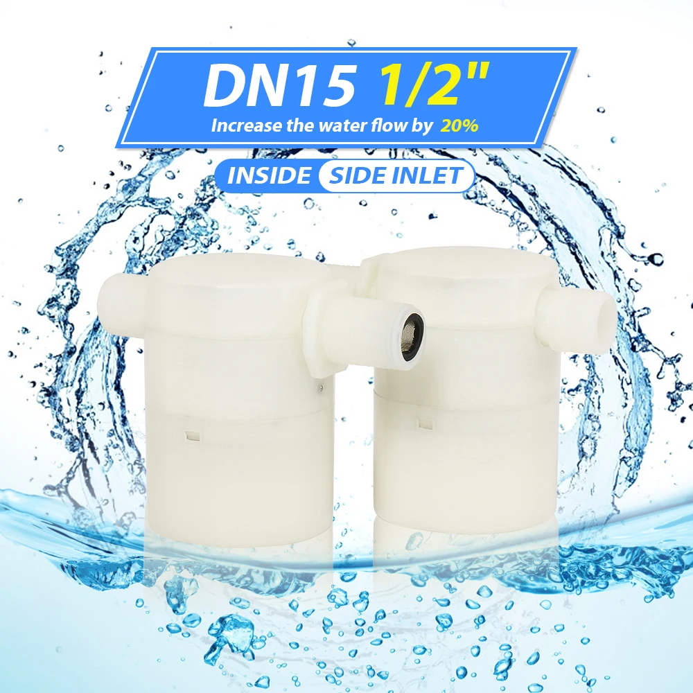 Wiir Brand Miniature water tank float valve 1/2 inch automatic control valve normal temperature water flow control valve