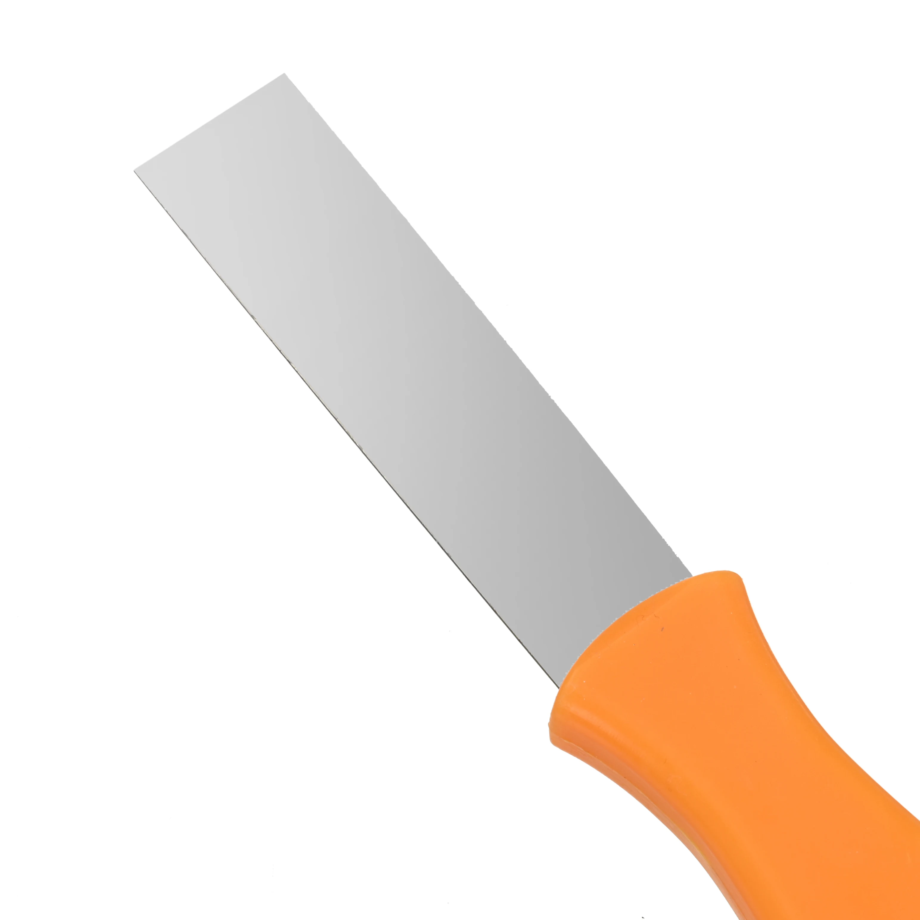 Drywall Taping Tools Mirror Polished Floor Scraper 1 inch Stainless Steel Putty Knife with Plastic Handle