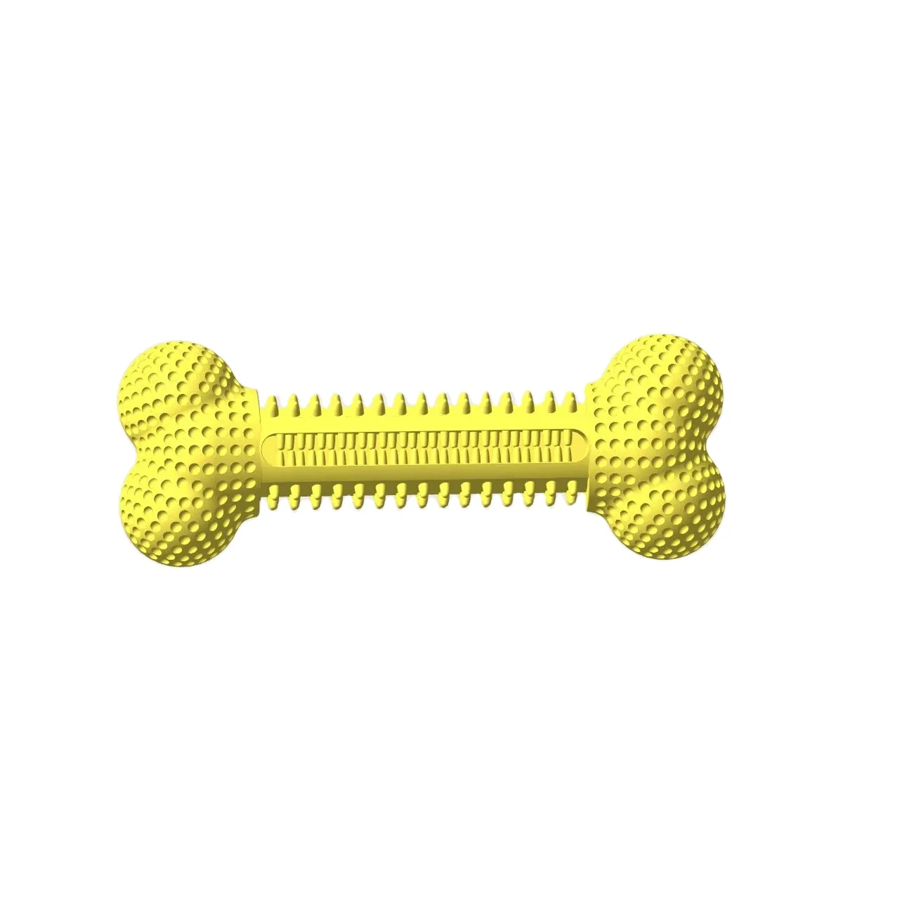 manufacturer custom patent golf bone shape pet chew toy food grade nature rubber tpr durable pet tooth cleaning dog chew toys