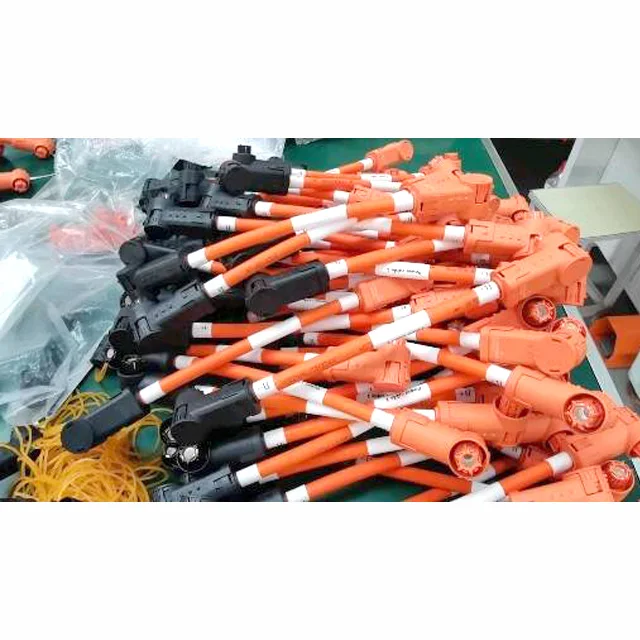 DC 35mm Battery Storage Connector 8mm Contact 200a 90 Degree