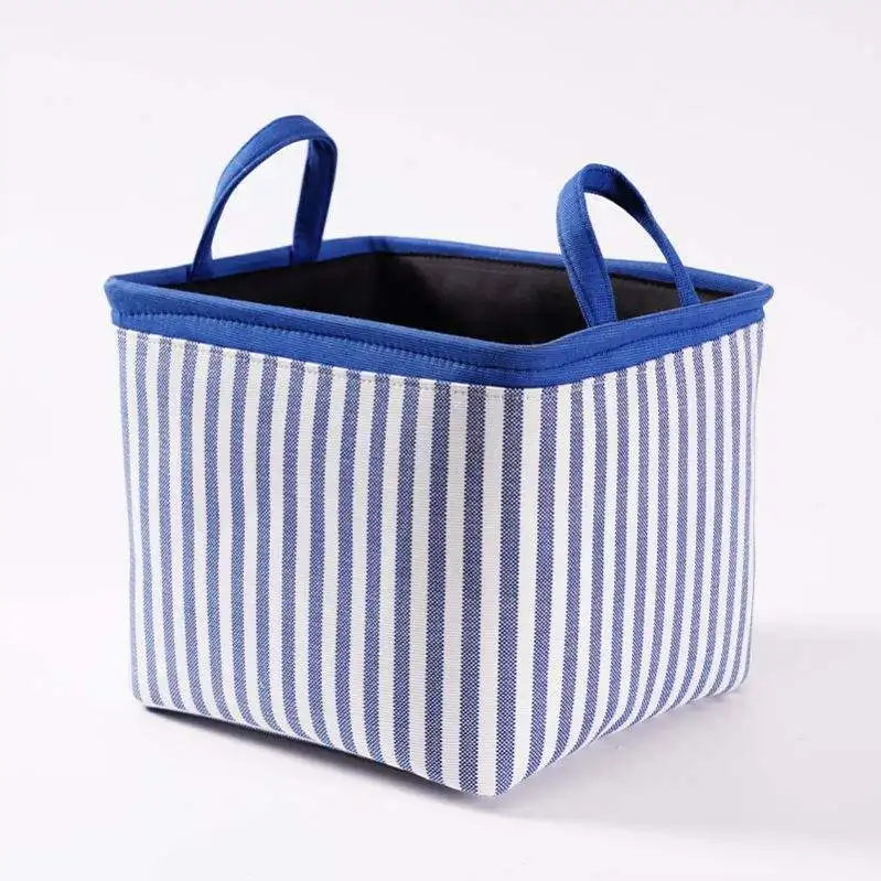 Cheap Fabric  woven Foldable storage basket empty gift baskets for gifts handmade