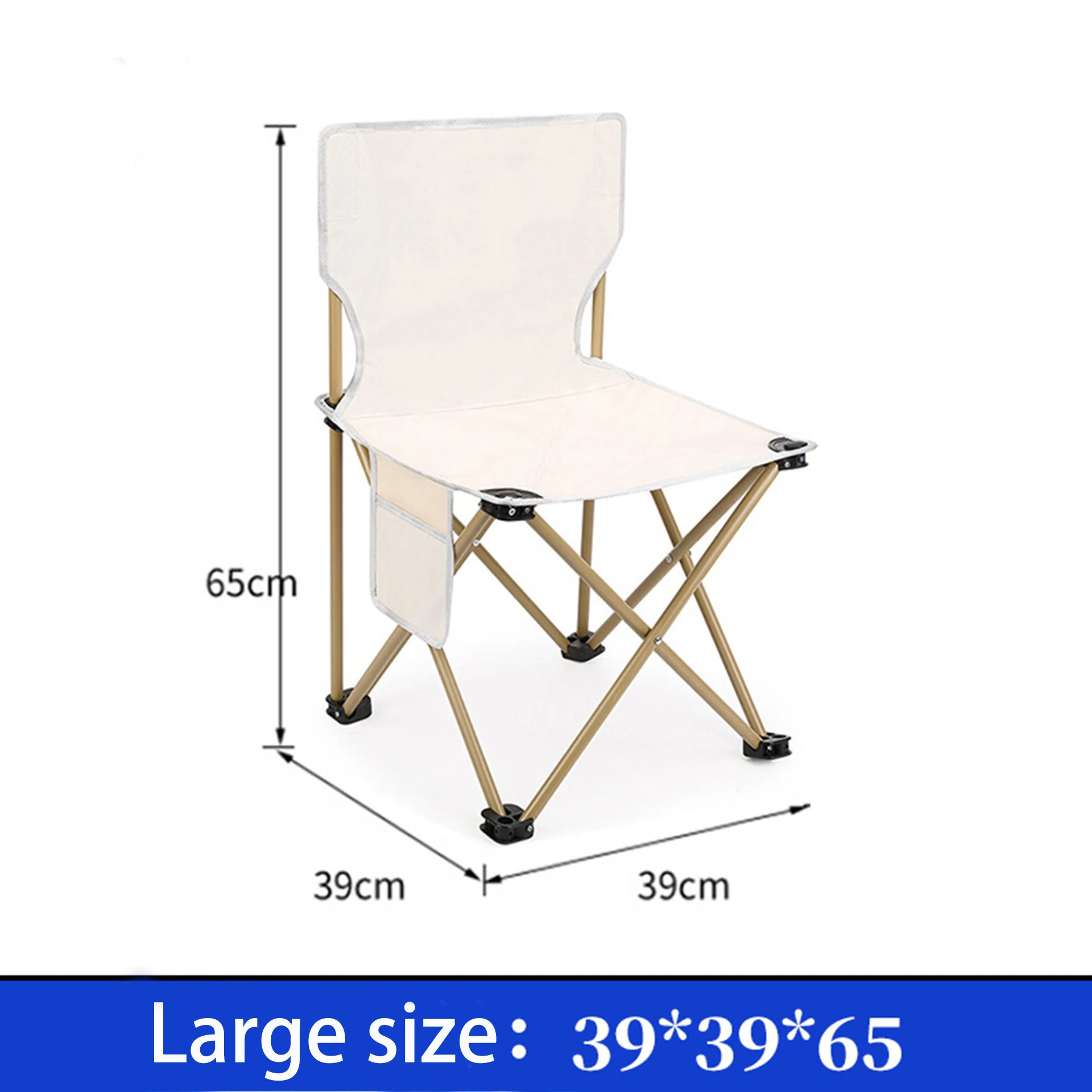 Lightweight Foldable Chair for Fishing and Camping  Water Resistant and Easy to Assemble