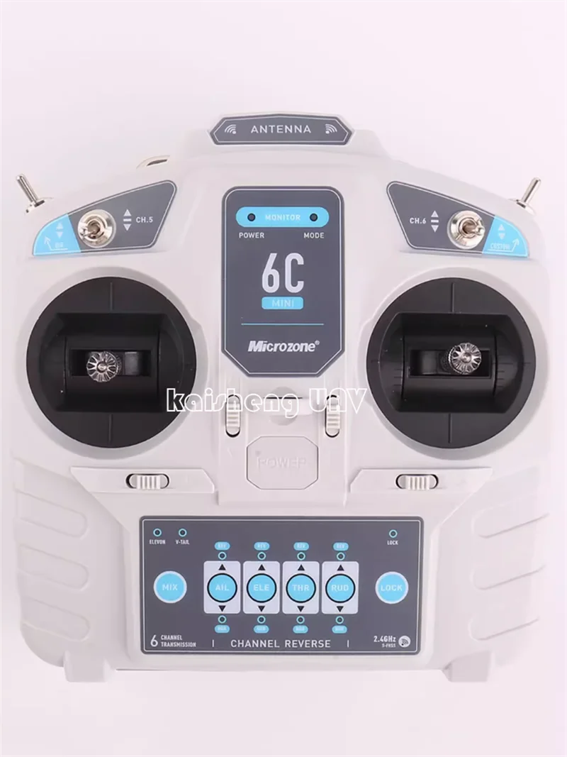 Microzone mc6c модернизированная модель MC6Cmini пульт дистанционного управления 6-канальный фиксированное крыло