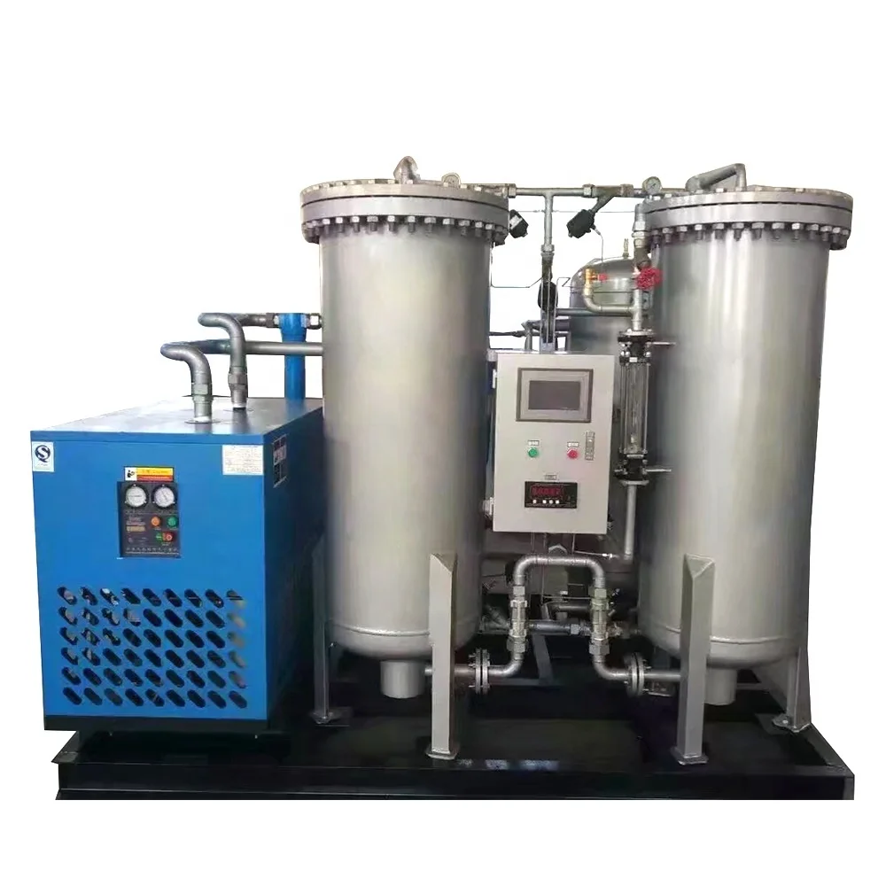 oxygen gas cylinder filling plant air separation unit PSA oxygen generator  oxygen gas making machine