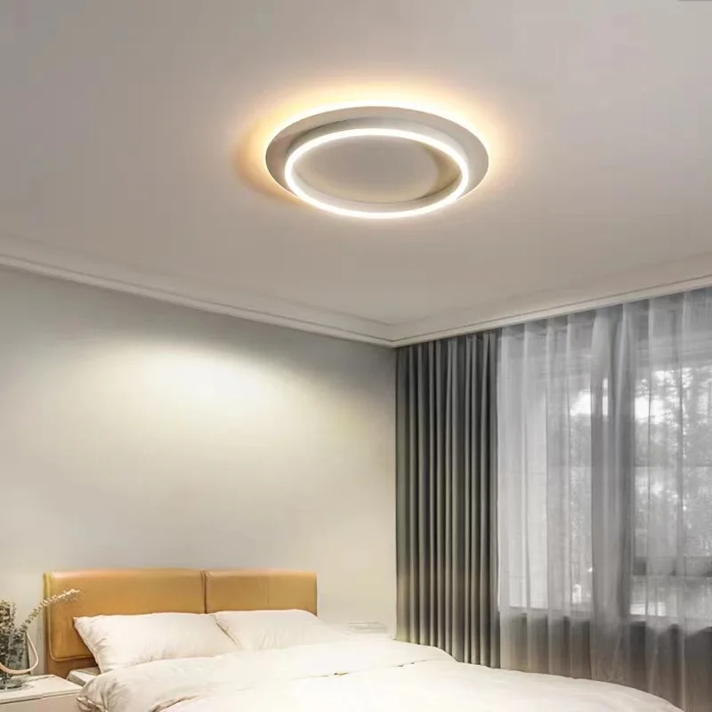 Nordic minimalist bedroom light LED room ceiling light modern minimalist master bedroom ceiling lamp