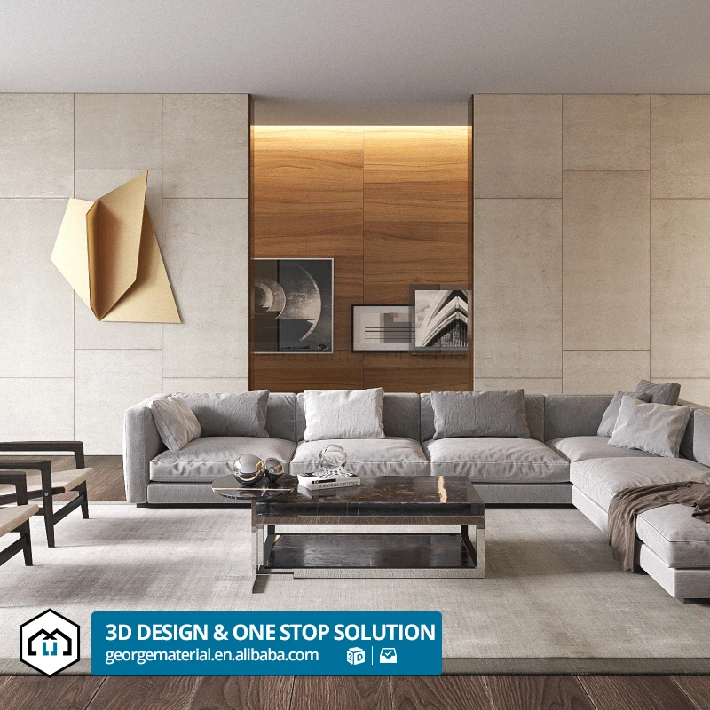 modern style villa exterior and interior design furniture 3d template home interior design ideas