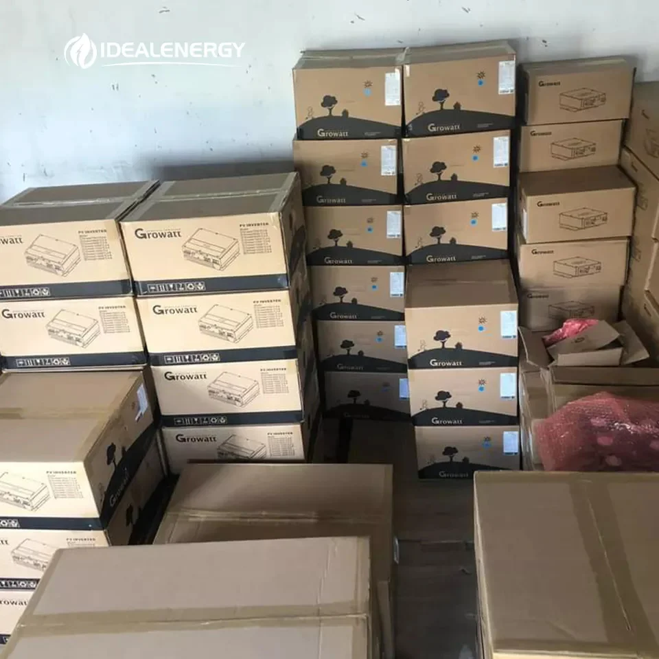 Growatt Lithium Solar Battery AXE 5.0L Modular Battery 5kWh to 400kWh 15 years warranty High voltage