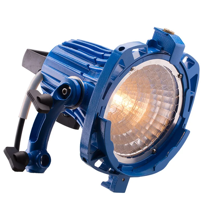 Flood light 1000W-3 dimmable light  Daylight with barn door leaves warm light