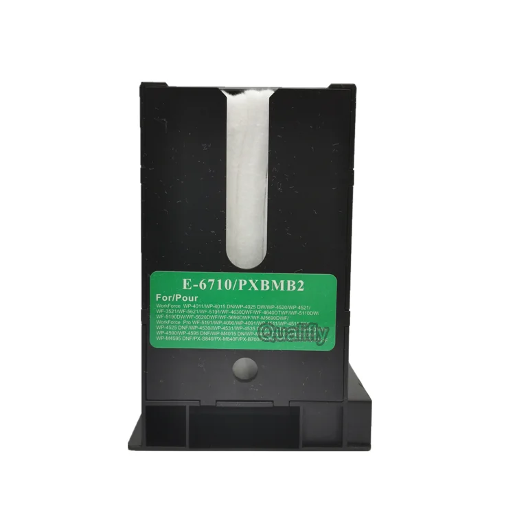 E6710  Maintenance Box For EP  WP4011 WP4015 WP4025WP4520 W4521Printer Waste Ink Tank  waste ink warehouse