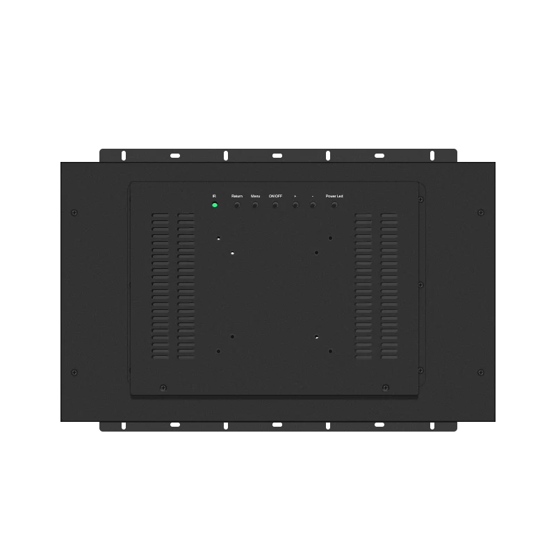 metal case embedded high brightness outdoor 17 inch lcd open frame monitor