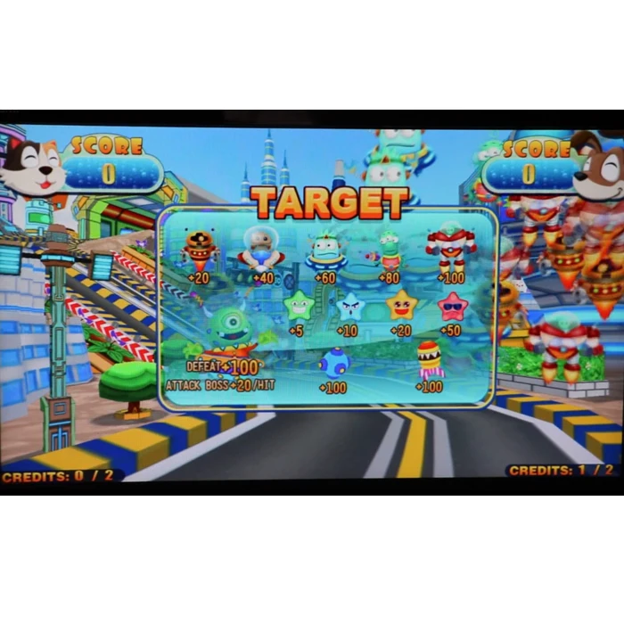 Fantastic water kids arcade water shooting game machine game mother board