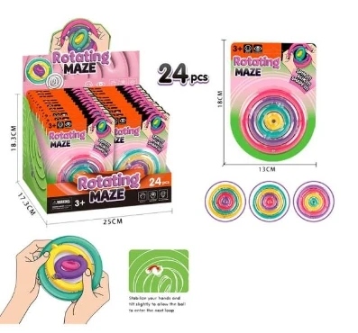 fidget sensory toys Maze Ball Game Puzzle Toy 3d cube maze ball toys