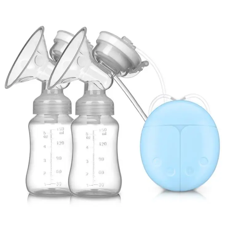 Touch Screen Rechargeable Breast Milk Extractor Silicone Double Electronic Brest Pump