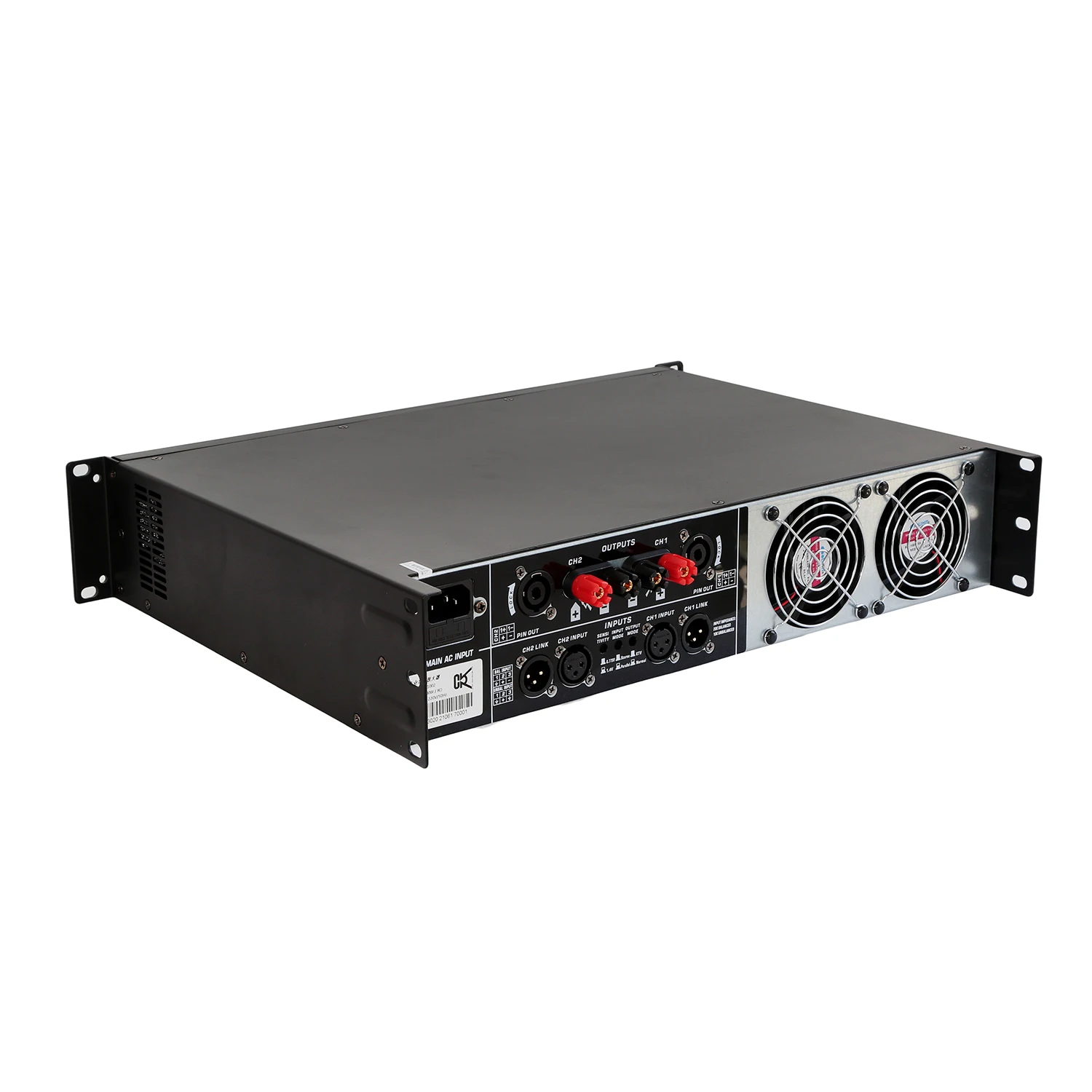 KE1002 Amplificador De Audio 2 Channel 1000W  Professional Transformer Amplifier
