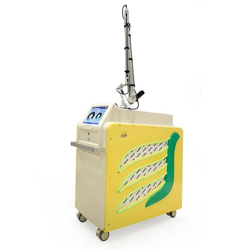 q switched nd yag pico laser 1064nm 532nm 585nm 650nm tattoo removal machine