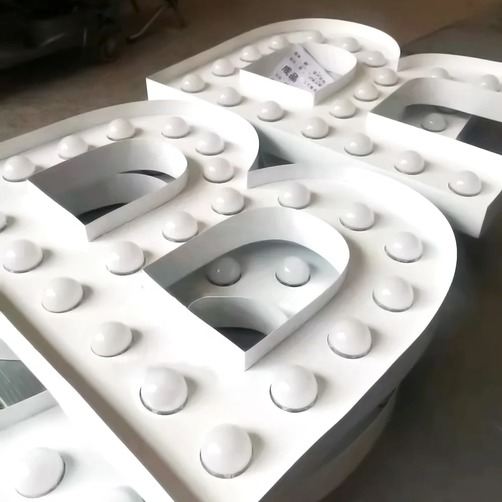 Manufacture wholesale giant outdoor large Alphabet Marquee Letters for wedding