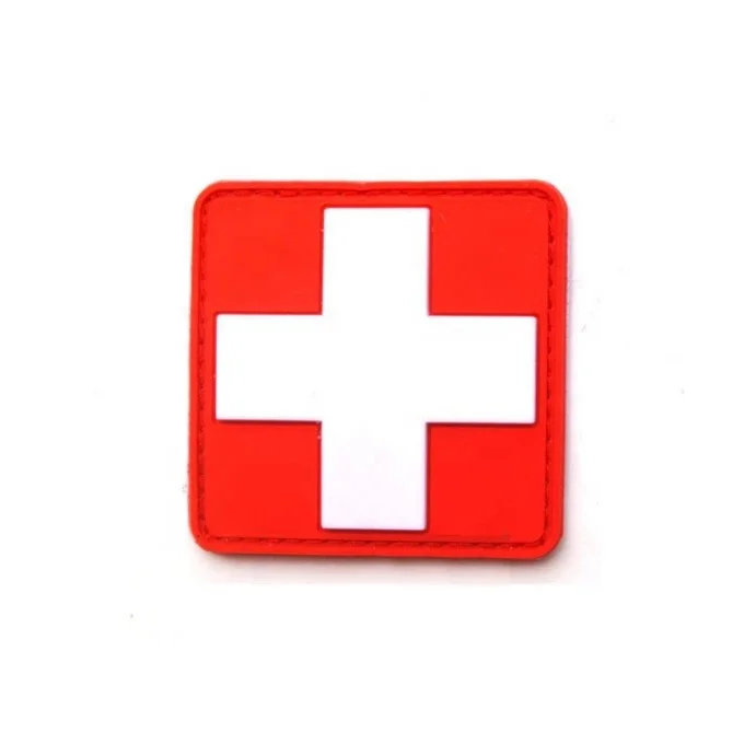 OEM factory pvc rubber patch custom police pvc patches