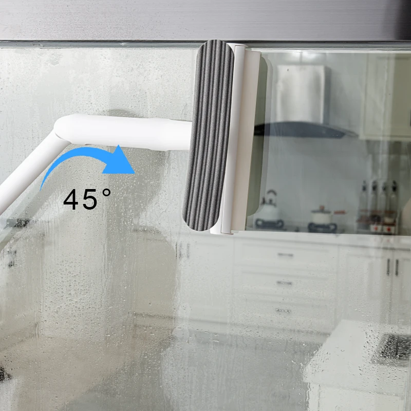 2021 New Design new can collect water glass cleaning shower squeegee silicone rubber squeegee window wipers mini window squeegee