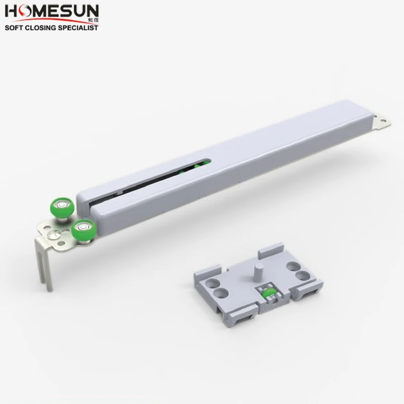Soft Closing Mechanism for Sliding Closet Door Damper Buffer Soft Close for Wardrobe Wood Wooden Door