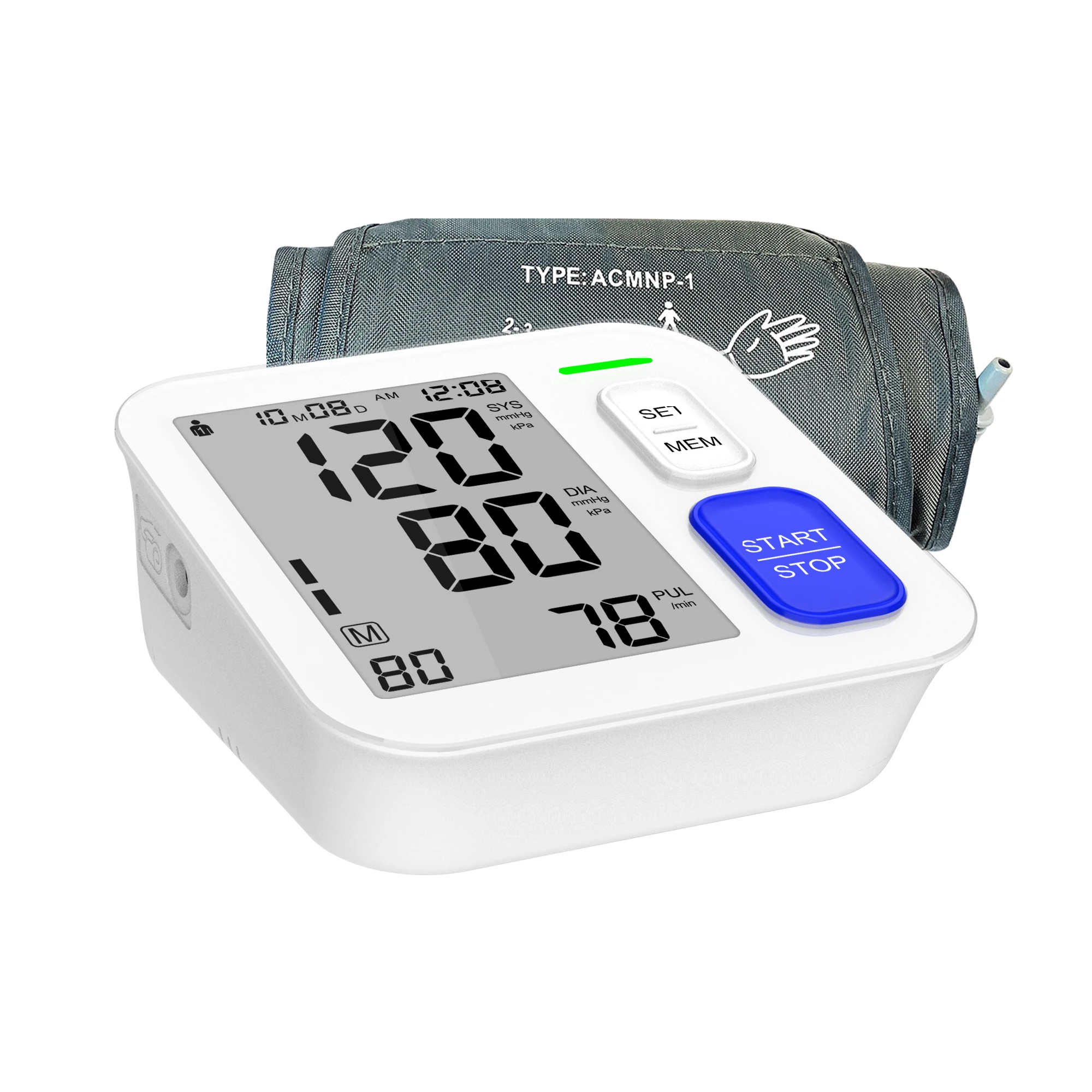 Bp Machine Measurement Smart Sphygmomanometer BP Meter Arm Digital Blood Pressure Monitor BP Machine