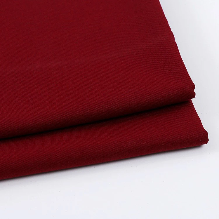 Factory direct sale heavyweight twill TR woven garment material fashion breathable high quality soft business suit fabric
