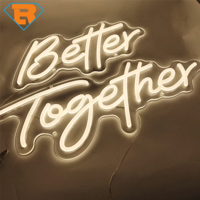 Dropshipping Manufacturer Acrylic PVC Led wall mount Neon Sign Custom Neon Sign For Wedding decoration