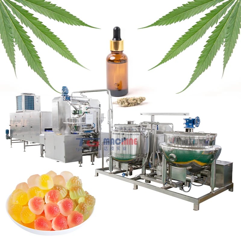 High depositing speed rings jelly gummy making machine skittles sour candy making machine small jelly ball making machine