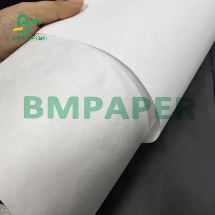 787mm Width Coated White 1025D Tyvek Paper  For HP Cannon Inkjet Printer
