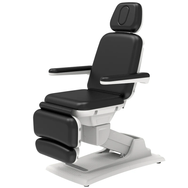 Sonora фабрика дешевая цена Пользовательский логотип цвет 3 Мотор регулируемый роскошный Электрический черный красивый стул кровать для красоты спа стол бровей