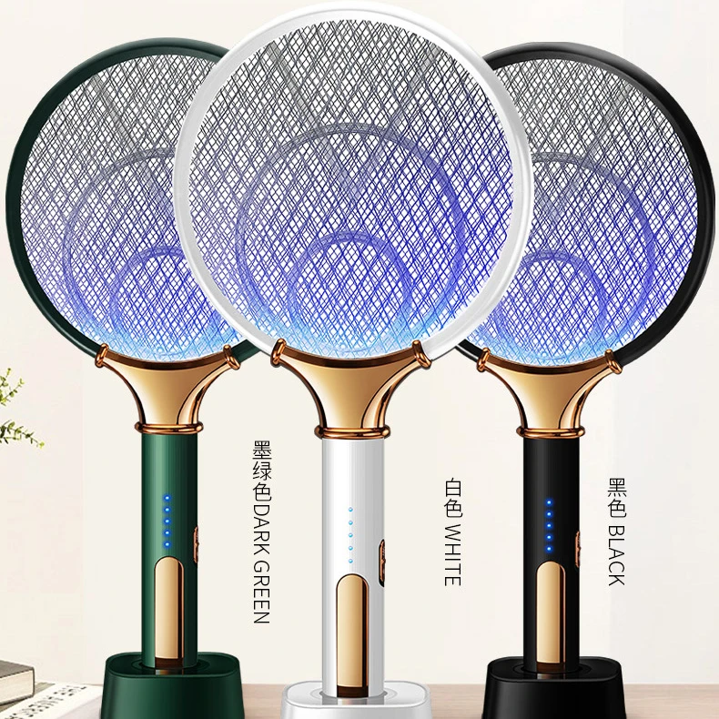 USB Electric Mosquito Swatter 2 in 1 mosquito lamp killer Mosquito control racket
