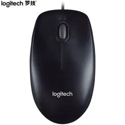 Hot Selling Logitech Wired Mouse M90 Black USB Logitech Desktop Laptop 1000DPI Gaming Mouse for Office Home Mouse