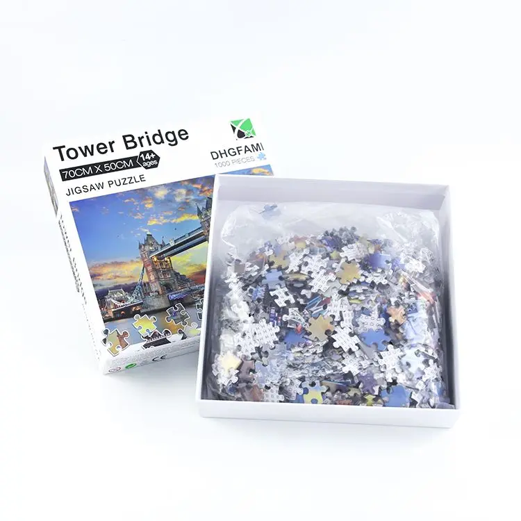 DHGFAMI High Quality 1000 Pieces Adult Jigsaw Puzzles