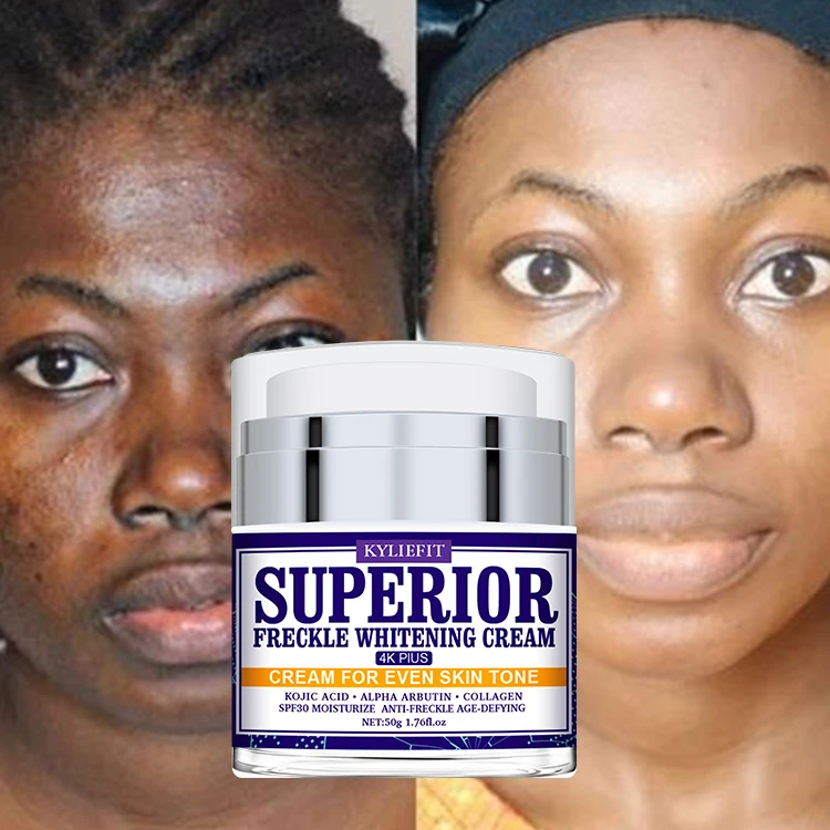 7 Days superior whitening face&body sun block spf 30 melanin whitening cream for even skin tone
