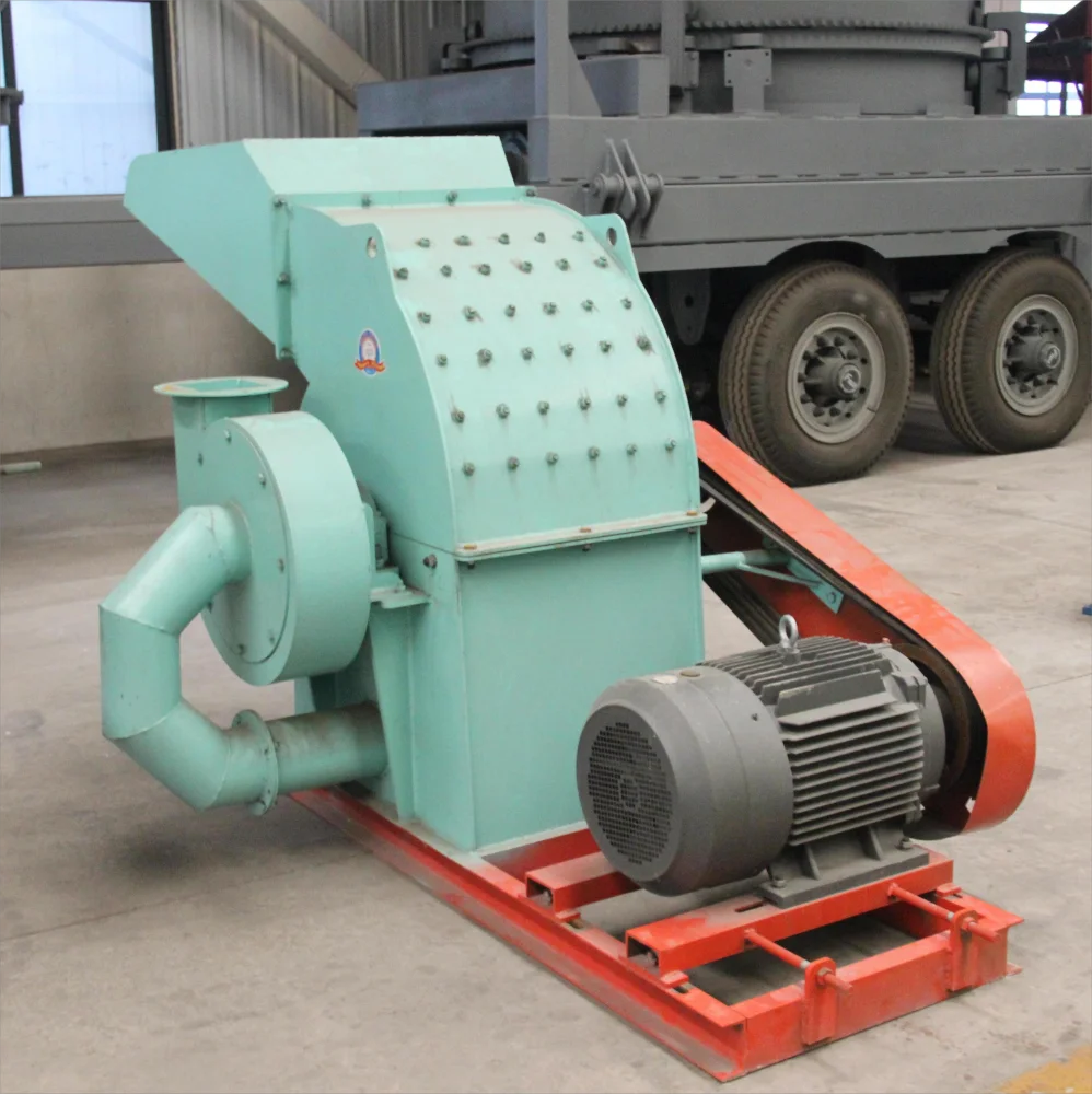1500kw domestic wood chip machine double-mouth crusher will crush raw materials into 5mm-20mm particles