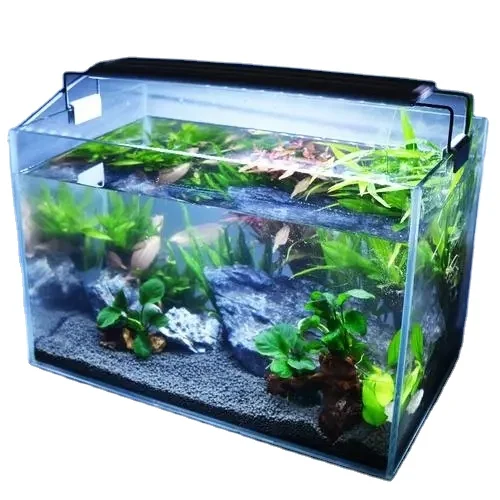 Mini electronic aquarium lamp artificial Aquarium Tropical Fish Decorative Lamp