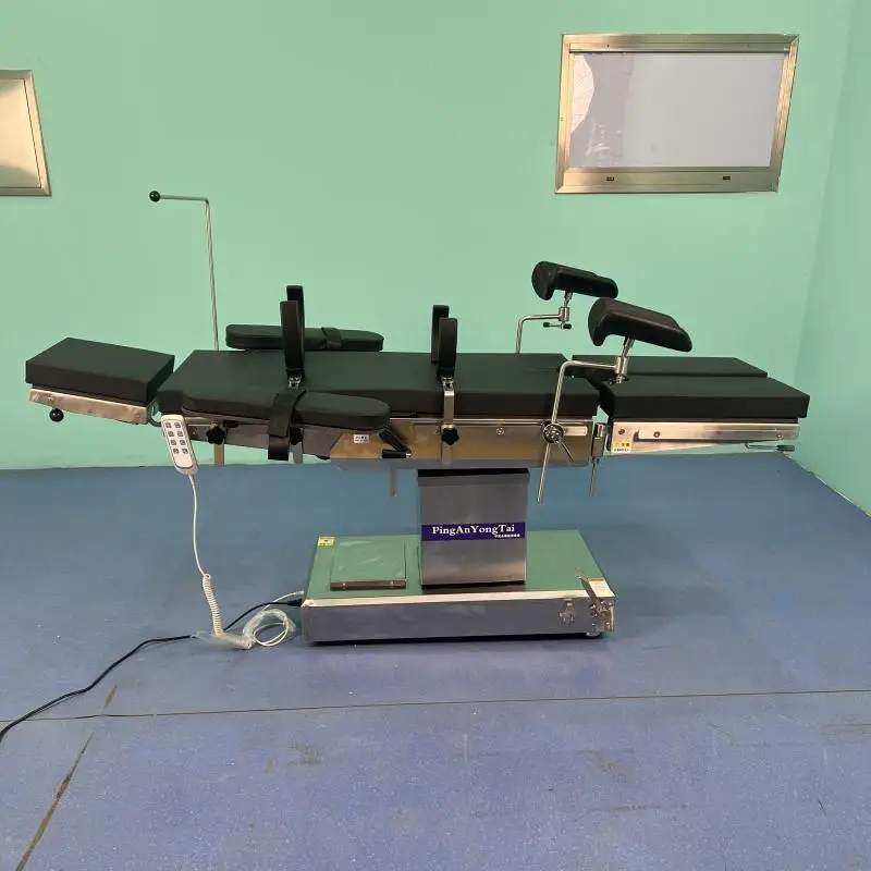 Электрический операционный стол металлический хирургический высокого качества мобильный