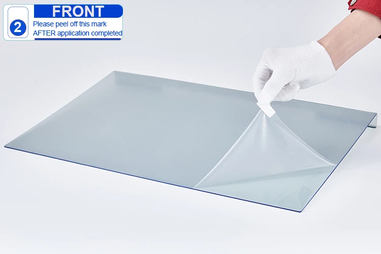 Anti Blue Light Cut Shock Proof 88% Acrylic 98% UV Cutter Custom Size TV Screen Protector