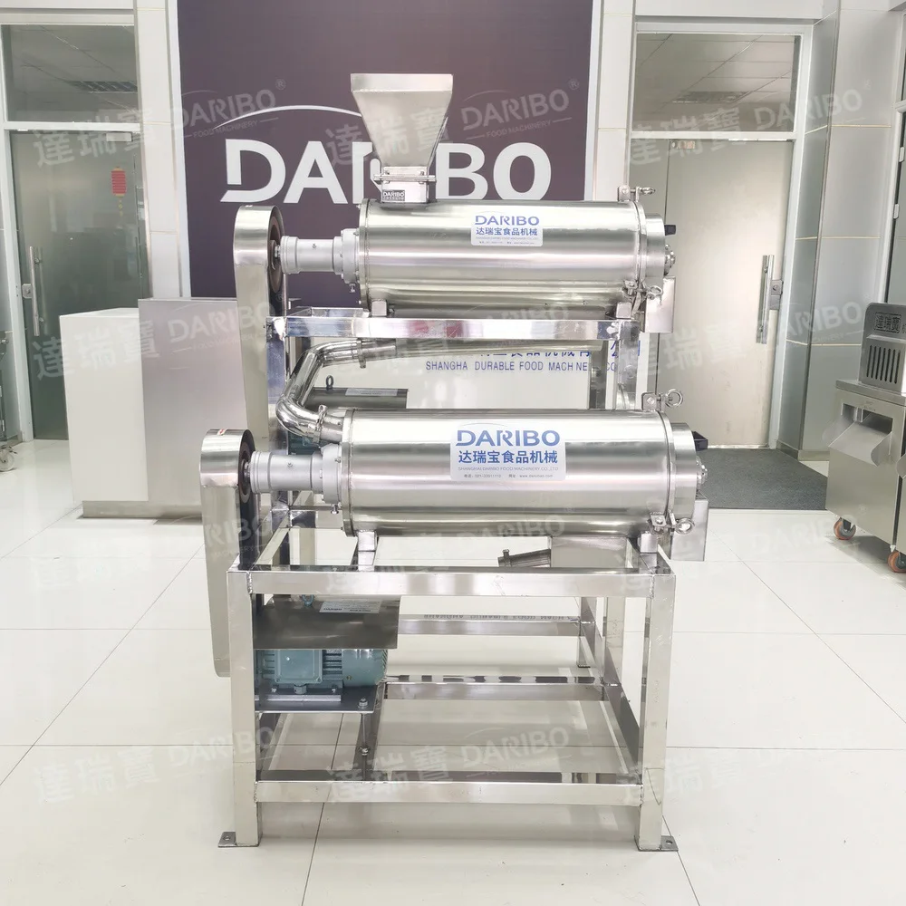 2023 DARIBO Mango Jam Juice Juicer Double Chamber Peach Juicing Equipment for Sale