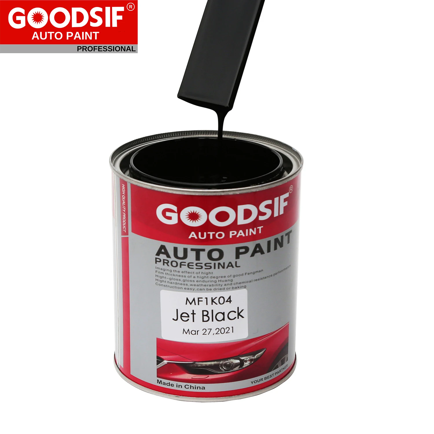 High Quality Automotive Paint Manufacturer 1K 2K White Silver Color Basecoat Good Price Car Refinish Auto Paint