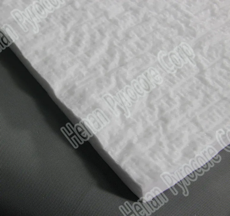 1260 1350 1430  Alumina Silicate  Ceramic Fiber Insulation Roll Blankets For Wood Stoves